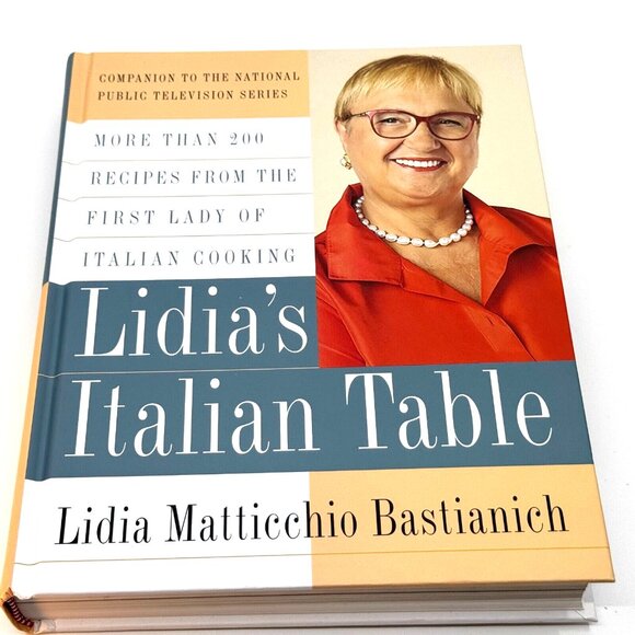 Lidia's Italian Table Hardcover Book by Lidia Bastianich/ ISBN 9780062912503 - Picture 1 of 10